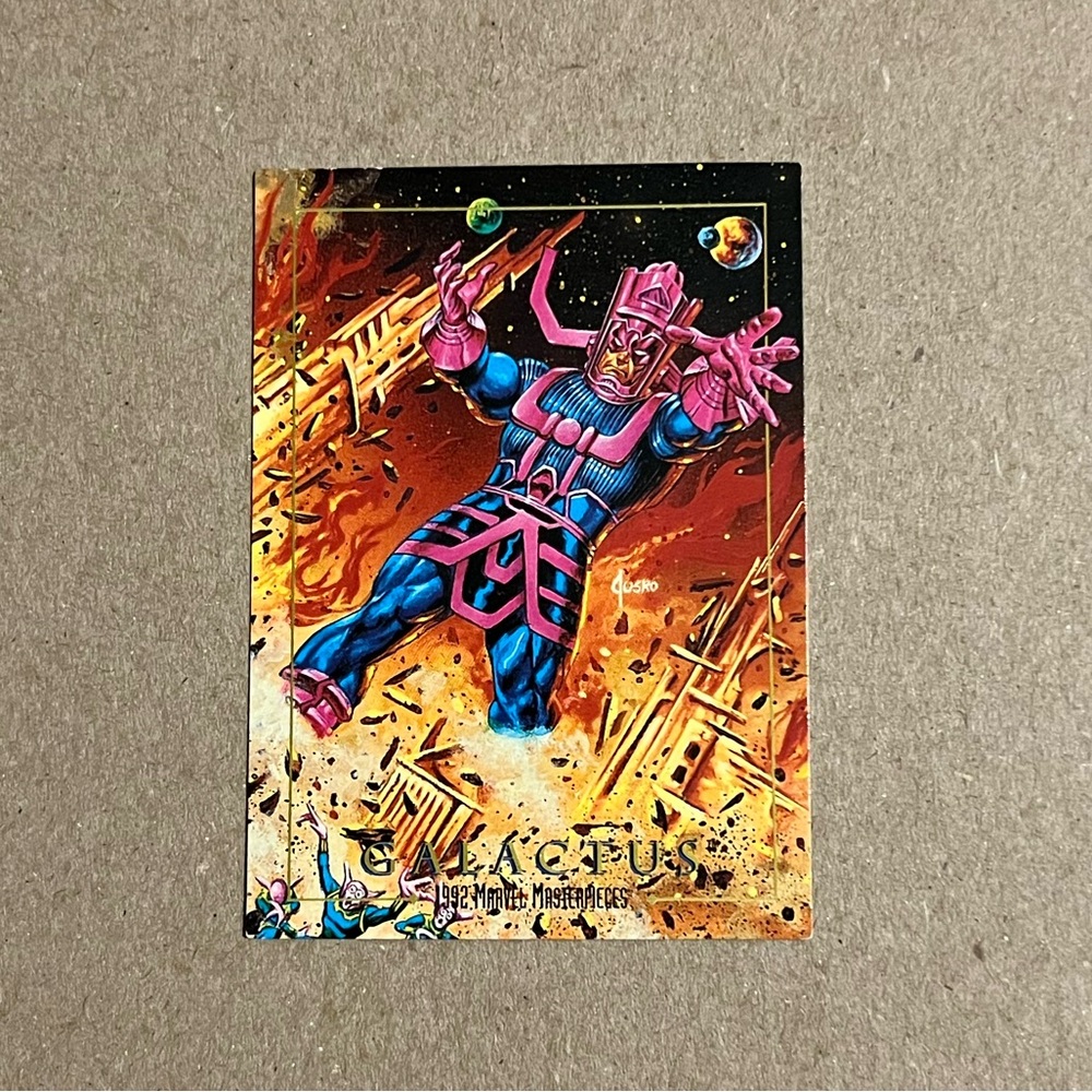 1992 SkyBox Marvel Masterpieces Galactus #30 Trading Card